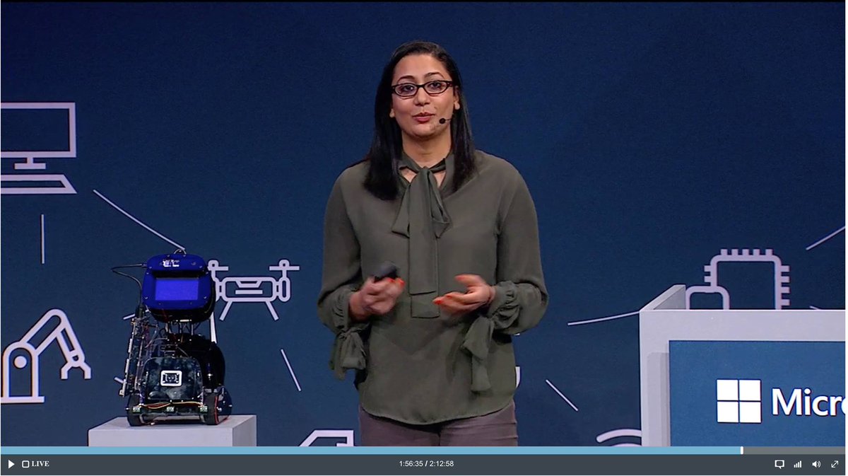 MistyRobotics's tweet photo. #MistyI is on stage for #WindowsDevDay #MistyRobotics https://t.co/XLCCLQUK0N