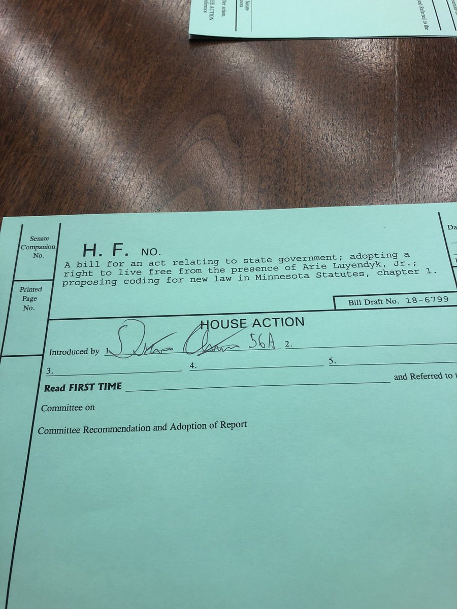 RepChristensen's tweet image. I’m a man of my word—here’s the bill banning Arie. #TheBachelor #mnleg