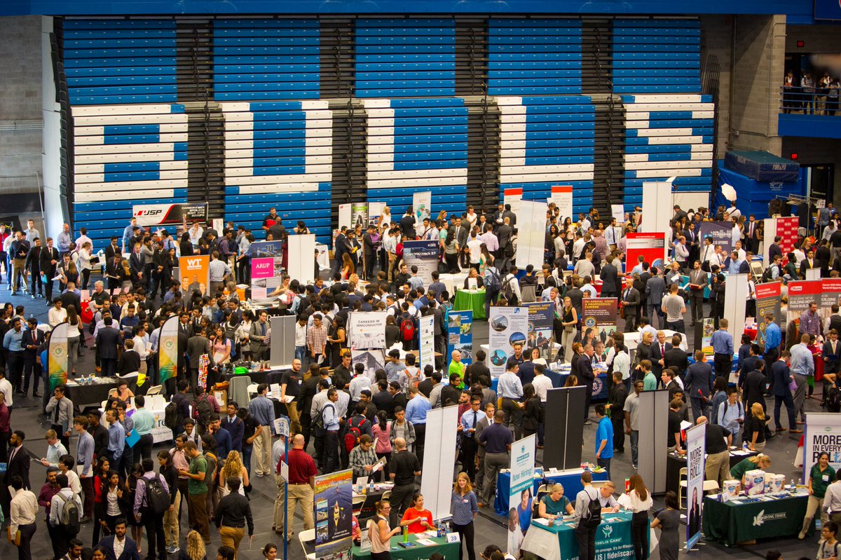 UBStudentExp's tweet photo. Poised to impress! 🤝 Get some rest tonight and be on your game, ready to meet over 100 potential employers at tomorrow’s #UBSpringFair! https://t.co/Xy7NJi0E2f #UBuffalo https://t.co/KkiLcvRFYn
