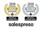 LivePreso's tweet photo. SalesPreso wins Gold and Silver at the 2018 Stevie Awards – SalesPreso | Blog https://t.co/kUFbqV3run https://t.co/VEGhlNltOM