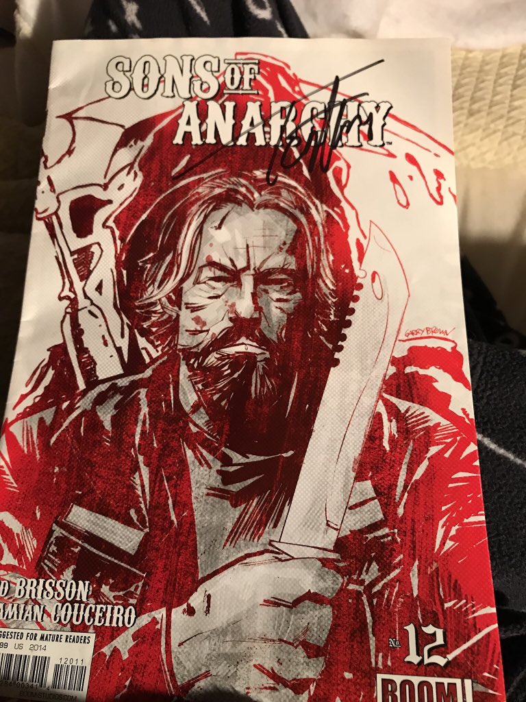 myReligionvn's tweet photo. @sutterink @EmilioRiveraFan @boomstudios My favorite is my signed @TommyFlanagan comic issue 12 #SOAComics #SAMCRO #TommyFlanagan @Ironnorm77 @JoannaMariaW https://t.co/bOgBZj8xla
