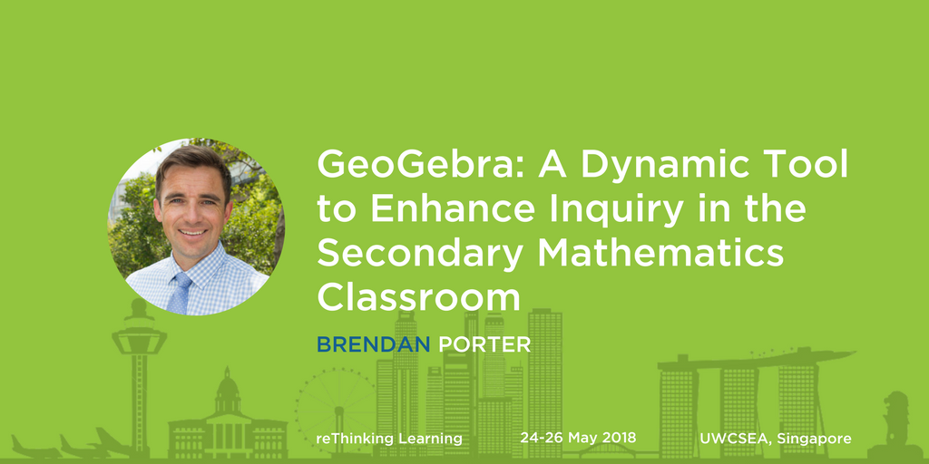 rethinkinglear1's tweet photo. How can @geogebra enable #educators to create dynamic #geometric models that enhances inquiry in the classroom? @Brendan_S_P shares techniques in this one day workshop at #RTL18. #rethinkingnum #mathchat https://t.co/cpM4bxBwwC https://t.co/iID0e2cZfA