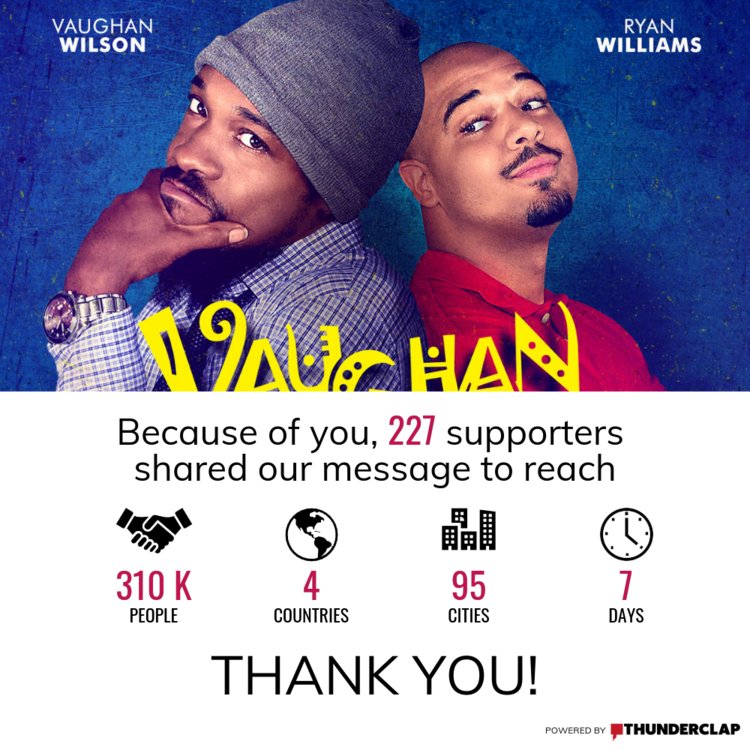 VaughanTV2017's tweet photo. Big thanks to everyone who participated in helping share our show! #Vaughan #sitcom #NCFilm #indiefilm #ThrowbackRetroSitcom https://t.co/Y2kEMVSJcz