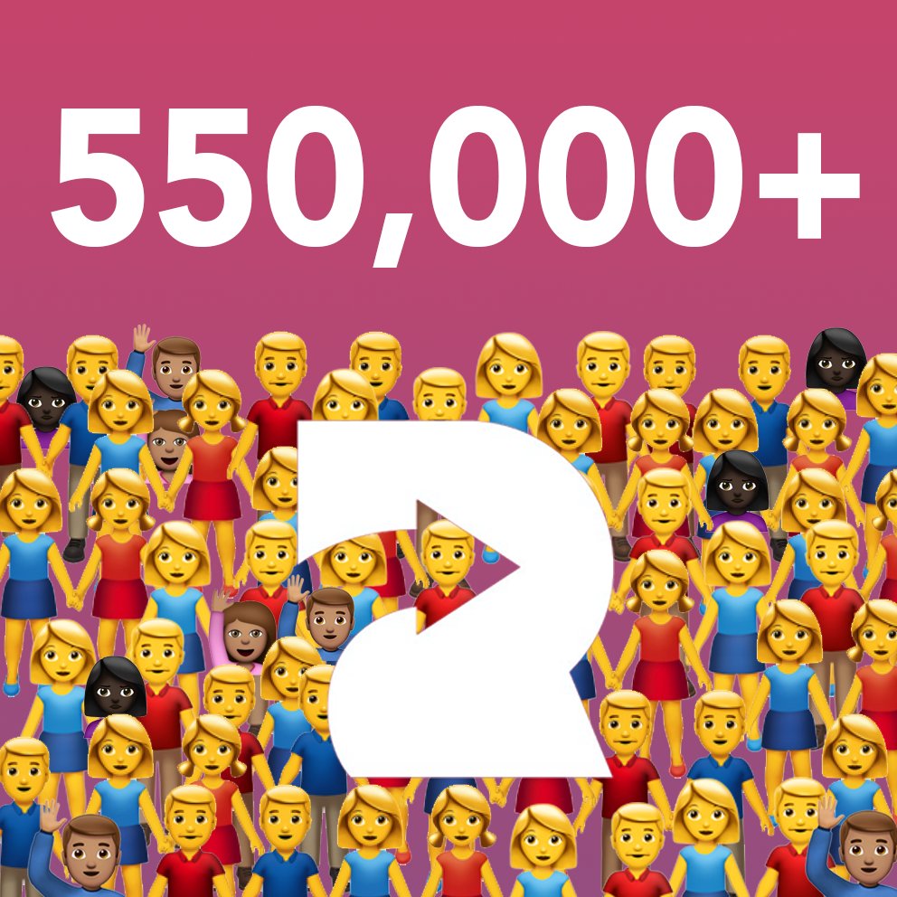 Refereum's tweet image. 👫👭👬550,000 #Refereum Users &amp;amp; Counting!👭👬👫
Thats a whole lot of Refereum Community playing, streaming and gaming to earnings 🎮 Read more here: buff.ly/2D8FSDD $RFR #DreamJob ✌🏾
