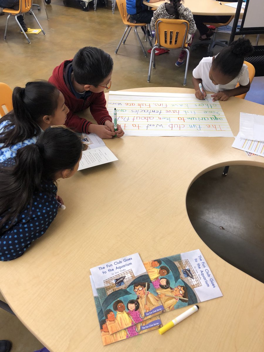 hollievonTOES's tweet photo. Writing solo is often a struggle for my students, but... collaborating on an interactive piece always gets them motivated and excited about writing! So proud of their effort and team work. How do you motivate your students during writing?👏🏼🐯📝@SanMarcosTigers #SMETigerWay https://t.co/dPl43672Li