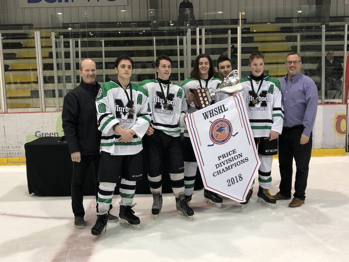 OfficialWHSHL's tweet photo. Congratulations to Murdoch MacKay who won the 2018 Price Division Championship tonight! https://t.co/E0OmUu1Y5m
