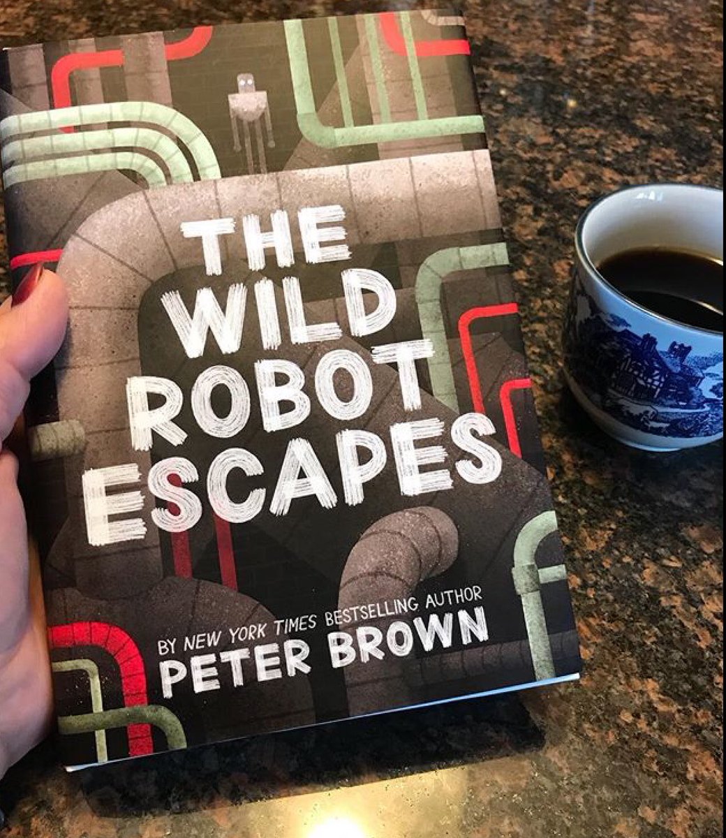 LoriEmilson's tweet image. So excited to finally have this book in my hand! The exciting sequel to #gra17 ‘s The Wild Robot by @itspeterbrown.  Can’t wait to find out if Roz and Brightbill are reunited! #kidlit #classroomlibrary #MGbooks