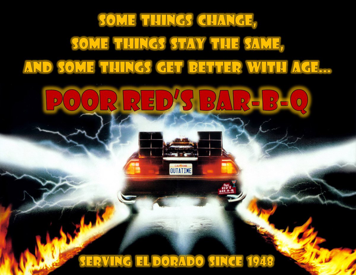 PoorReds's tweet image. Serving El Dorado for generations.