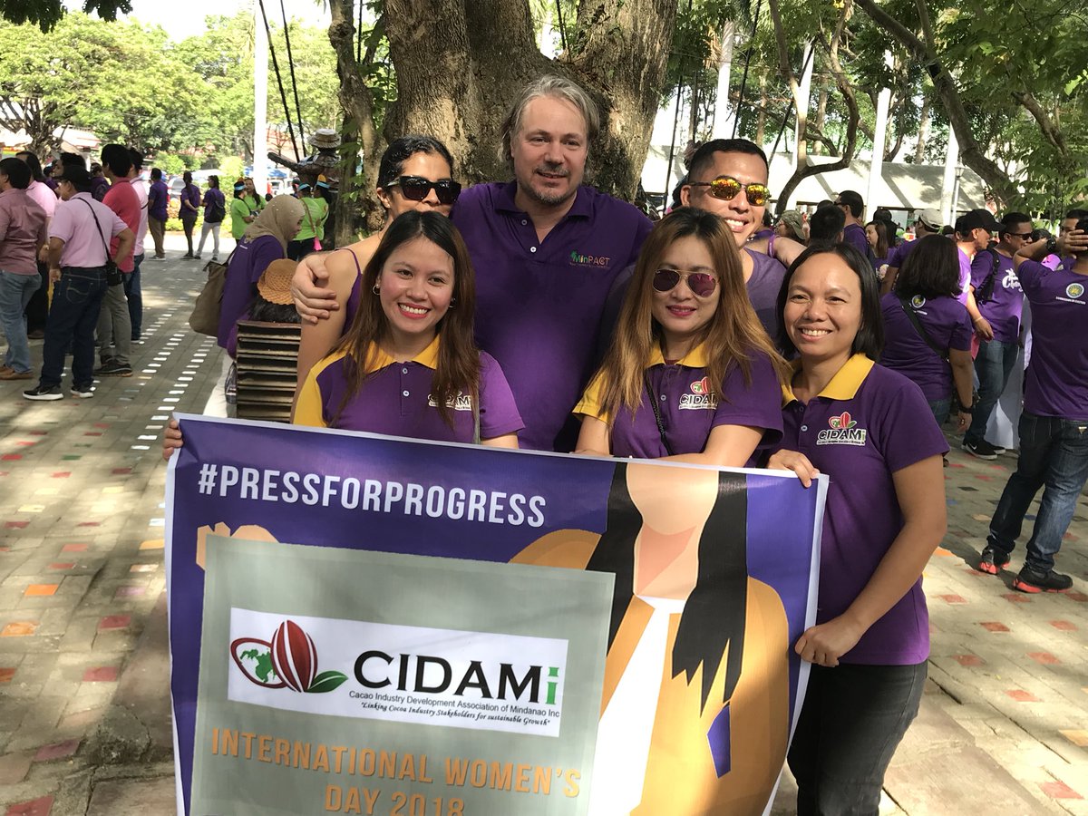 MpacioP's tweet photo. #MACOFED #CIDAMi #SUFA #Cocolink celebrate #IWD2018 with @acdivoca #MinPACT Project!
#AV4Gender 
#PressForProgess 
@gender_jenn @lmbevi @USDA https://t.co/5OC05aYJbY