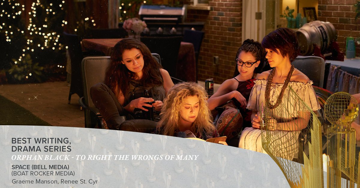 And the #CdnScreenAward goes to...