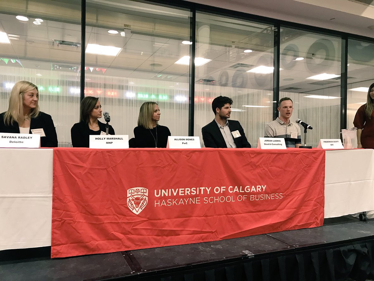 D_SarahO's tweet photo. Thank you @haskayneschool Consulting Club for hosting us and having Savana Radley Senior Manager at Deloitte in Consulting speak! #hcc #cmc #consulting #haskayne @DeloitteCampus https://t.co/KBo7xPK4KZ