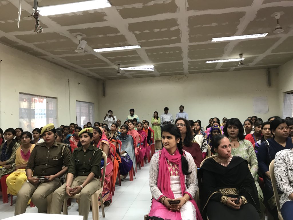 PremPrakashIPS's tweet photo. @sambhalpolice @Uppolice celebrate #InternationalWomensDay at Tata Chemicals ltd with #PowerAngels @up100 #AntiRomeoSquad Acid attack victim @PremPrakashIPS @adgzonebareilly @digmoradabad @ETVUPLIVE @NiwanTimesInd @samachar_plus @digmirzapur https://t.co/qjeG6fG0hC