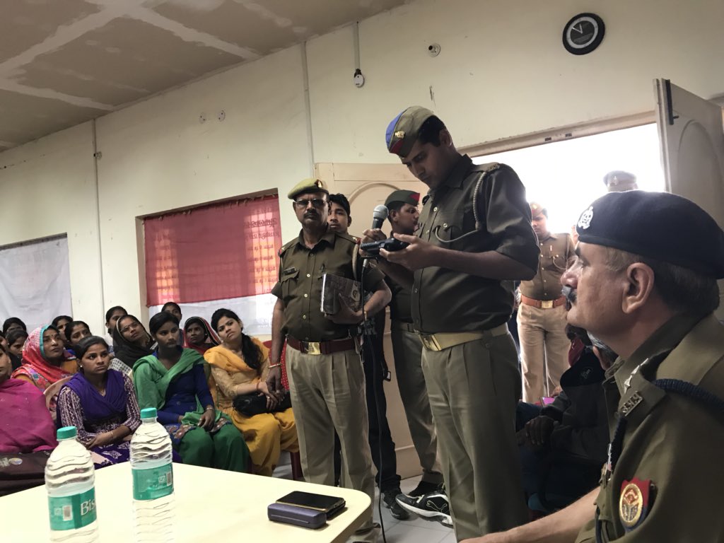PremPrakashIPS's tweet photo. @sambhalpolice @Uppolice celebrate #InternationalWomensDay at Tata Chemicals ltd with #PowerAngels @up100 #AntiRomeoSquad Acid attack victim @PremPrakashIPS @adgzonebareilly @digmoradabad @ETVUPLIVE @NiwanTimesInd @samachar_plus @digmirzapur https://t.co/qjeG6fG0hC