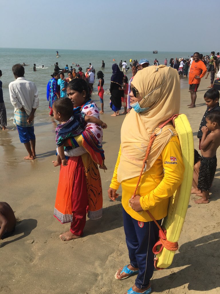 stevetraveller's tweet photo. ‘I can do any job that a man can do’ Jeny (a lifeguard in Bangladesh) inspiring a generation of girls (and boys) to follow their dreams &amp; not be constrained by the prejudices of others.           #InternationalWomenDay #WomensDay #IWD2018 #InternationalWomenDay2018 @RNLI @CIPRB https://t.co/oq5YqytatP