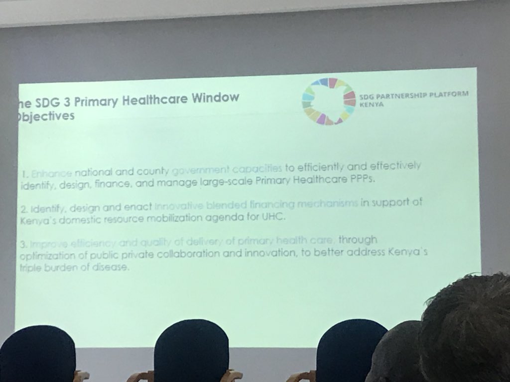 masilac's tweet photo. #HealthforAll #SDGplatform - can we use the PPP business model to drive innovations in primary healthcare in Kenya @UnKenya @joywanjaz @Joyorel @PSP4H @Rubenvellenga https://t.co/jRu8FEzIWD