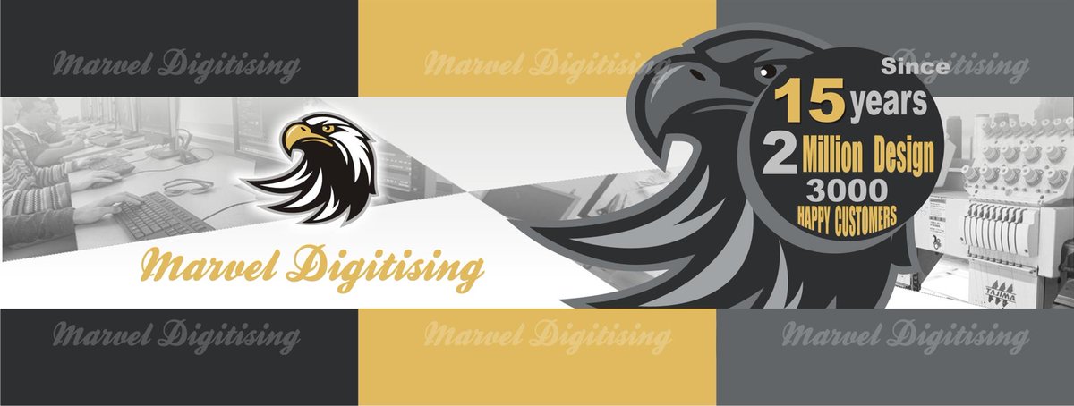 MarvlDigitising's tweet photo. Marvel Digitising Serving since last 15 years.
https://t.co/AkvOBy3dVK
#WorkYourWay #embroidery #embroiderydigitizing #vectorart #colourseparation #TurningDesignsIntoStitchPerfectReality #premiumquality #easyorderingsystem #fastestturnaround #fairpricing #amazingdiscounts https://t.co/rvfhBPs5nY