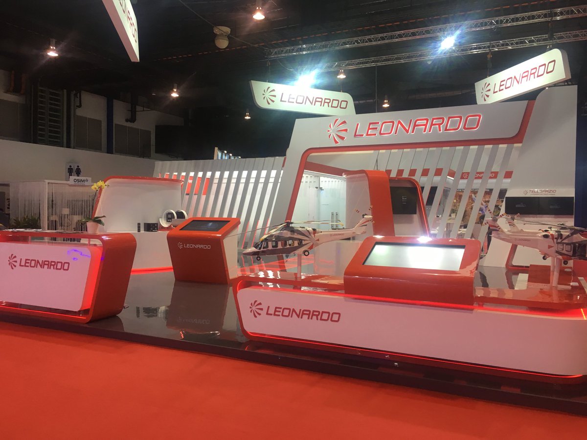 radiusworld's tweet photo. Leonardo @ Singapore Airshow 2018, 6 -11 February
#Leonardo #leonardo_live #booth #airshow #singaporeairshow #show #singapore #festival #parade #waterparks #adventure #Radius #RadiusGroup  #expo #event #exhibition #events #design  #выставка #экспозиция #interior https://t.co/xP3CUQ8ncN