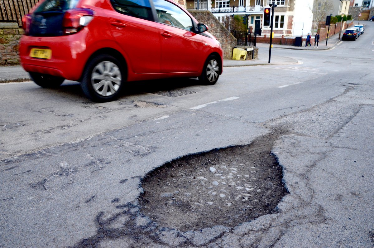 RACPress's tweet photo. National Pothole Day: RAC fears extreme cold snap will lead to a Spring pothole plague. The Govt should ring-fence 5p a litre from existing fuel duty revenue over five years to address the backlog https://t.co/Qr8MgC9KVu
@NPD2018 @Mrpotholeuk @fixmystreet Instagram: potholepics https://t.co/l8ApDyQ18n