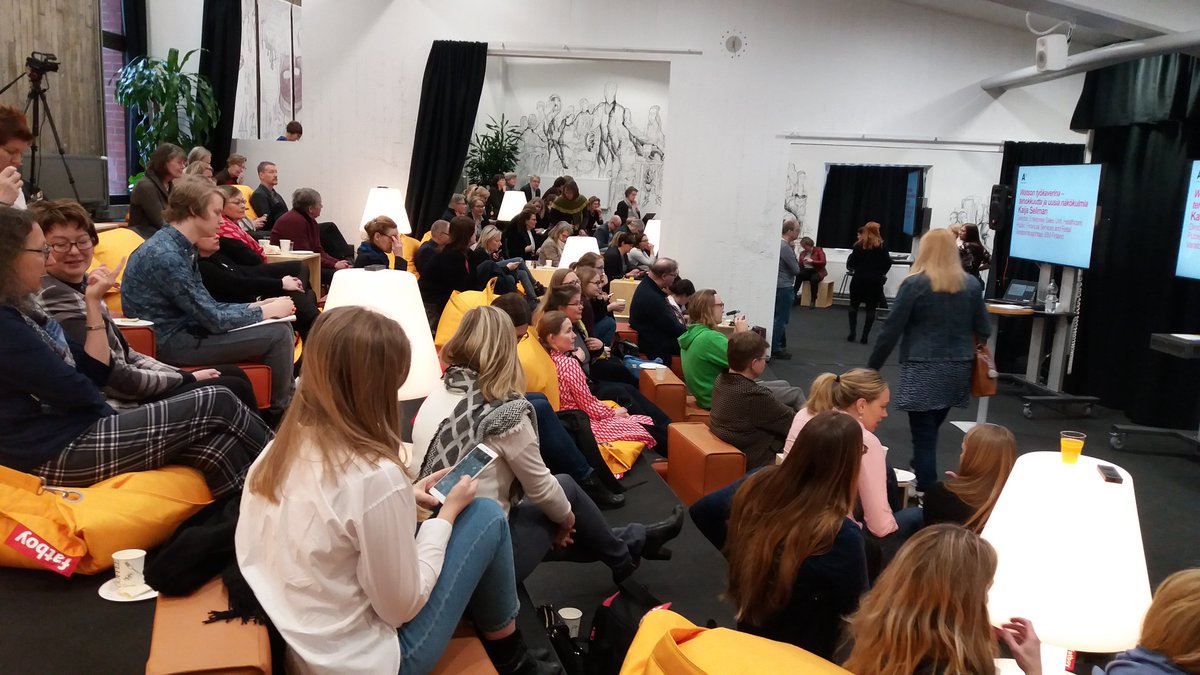 AaltoUniversity's tweet image. Aalto-yliopiston naistenpäivän alumniseminaari alkamassa @agrid_aalto. Pääpuhujana #tekoäly stä varatoimitusjohtaja Kaija Sellman @ibmfinland. Hyvää #naistenpäivä ä kaikille! #aaltoalumni