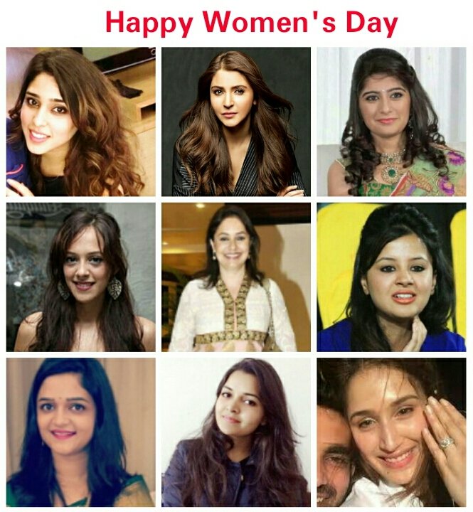 AnnilShakya07's tweet photo. Happy #WomensDay To All Women

@ritssajdeh Bhabhi , @AnushkaSharma , #Anjali Bhabhi , #Radhika Rahane , #Nupur Nagar , #Hezel Ketich , @BCCI . https://t.co/hbfap3xMG6