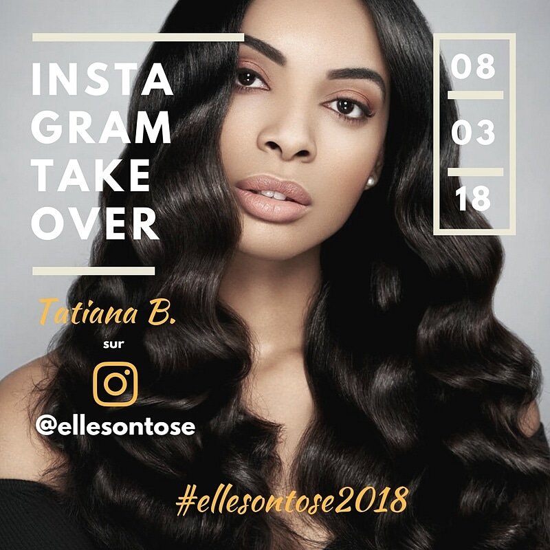 ellesontose's tweet photo. Ça y est nous sommes le #8mars #JourneeInternationaleDesDroitsDesFemmes et nous sommes ravies de vous présenter notre 2e invitée. La coach capillaire @TatianaBazin, sérieux commandes de notre compte Instagram. 24 h pour découvrir son parcours d' #entrepreneure https://t.co/fRVPF3Gqn1