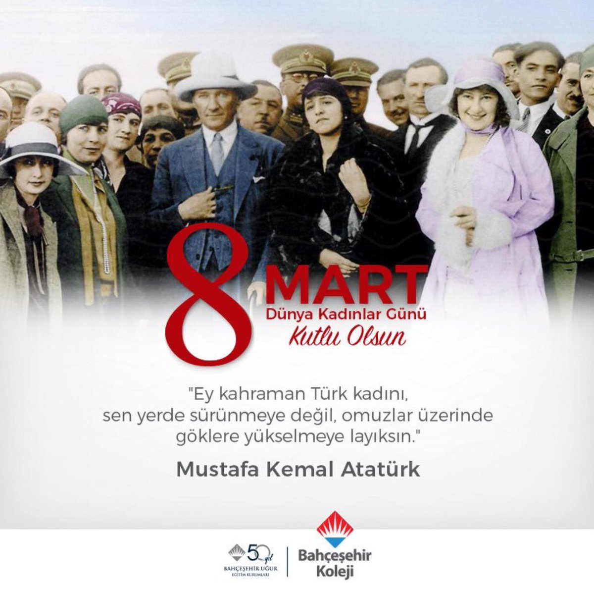 8 Mart Dünya Kadınlar Günü Kutlu Olsun! #8MartDunyaKadinlarGunu