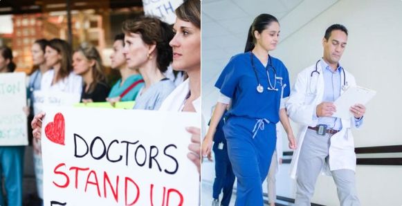 Kanada'da doktorlar, maaşlarının çok yüksek olduğunu söyleyerek yapılan zammı protesto etti. Sağlıklı bir toplum için daha adaletli bir maaş sisteminin olması gerektiğini düşünen doktorlar zammı sisteme iade etmek istiyor.