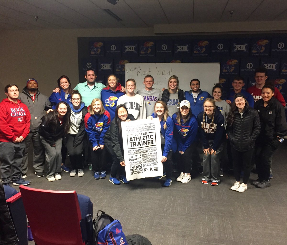 KU Athletic Training Twitter