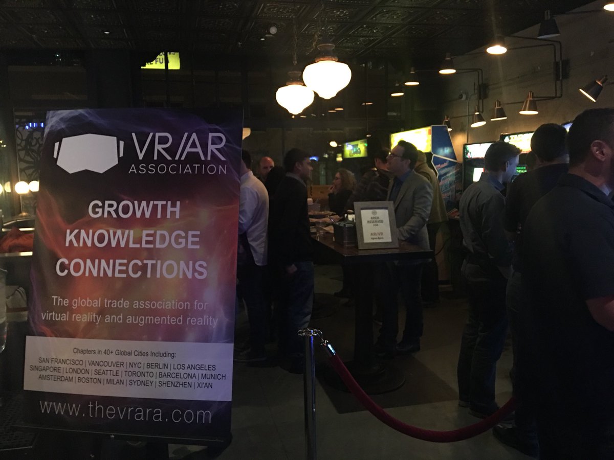 vrara_sf's tweet photo. Awesome turnout at Coin-op tonight by members and friends with our special guest @tomemrich #coinopgameroom #VRARA #gunter @readyplayerone and 80’s fab! @rikamarien @jeffmeador @porticostudios @KunzeFilms @mikeboland @amylameyer @TalSchwartz @ASADigitalInc @AtheerAiR @OlmanEmily https://t.co/LRGzbI9009