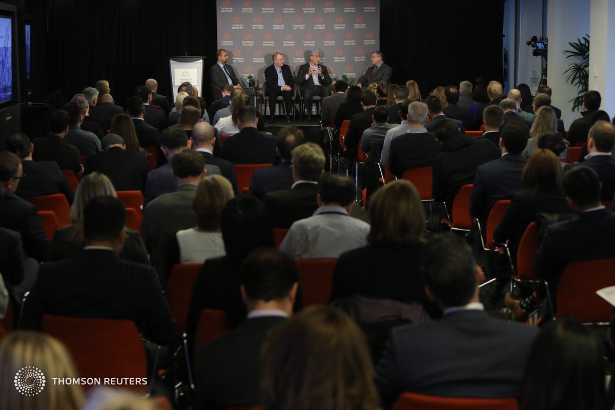 SymantecCanada's tweet photo. Informative and engaging conversations at #TRTech100 yesterday when we discussed alongside tech leaders from @sidewalklabs and @Celestica_Inc. Thank you @ThomsonReuters, @jim_finkle, @laura_gaze and to all who attended to learn more about leading in 21st century #tech. https://t.co/z12W3WAy4u
