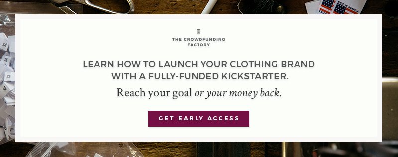 Introducing: The Crowdfunding Factory by <a href="/shannlw/">Shannon Lohr</a> &amp; <a href="/factory45co/">Factory45</a> bit.ly/2eWttah #fashionkickstarter