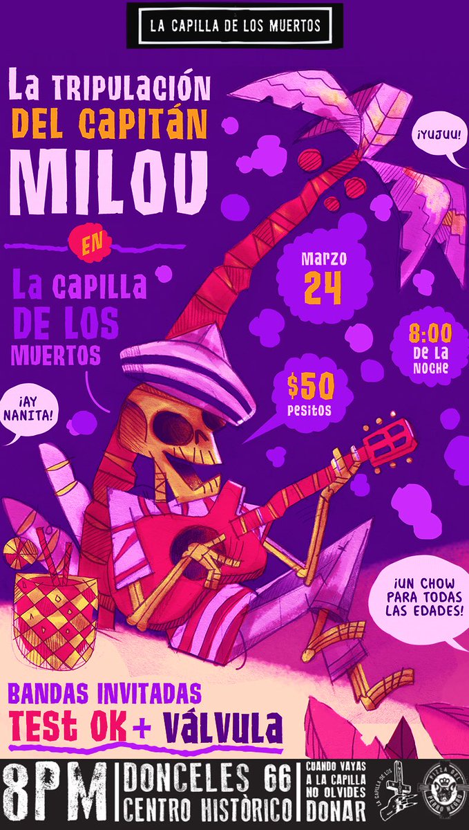 BuchacaFest's tweet photo. @CapitanMiloumx @ValvulaMusica en CDMX https://t.co/uo8MPtHEwW