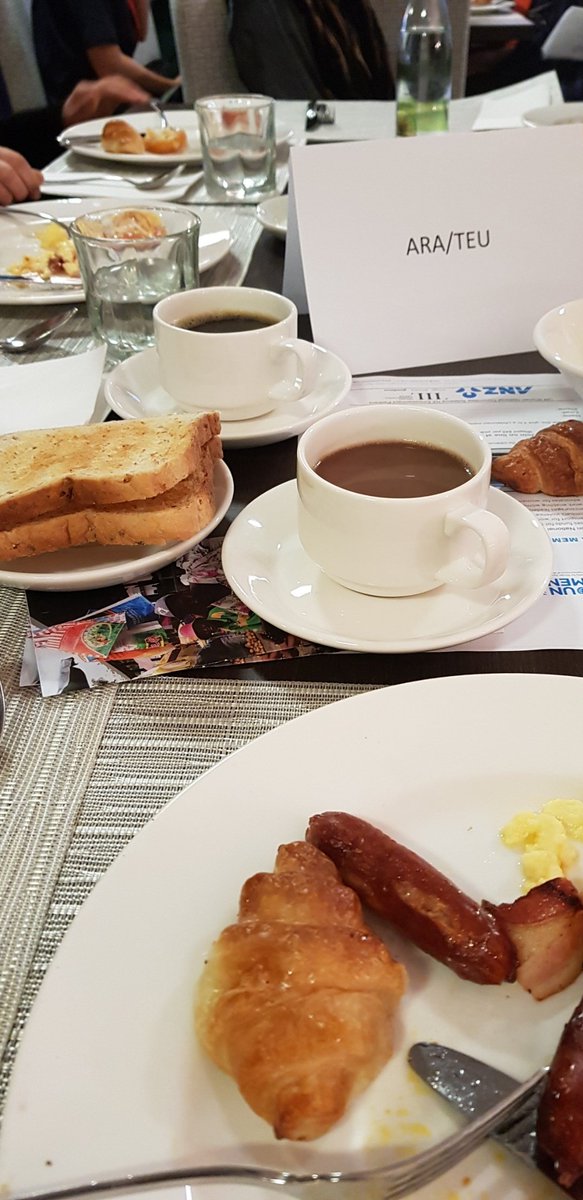 Purp1eBee's tweet photo. Attending the International Women's Day Breakfast. Such strong women!
#UNWomen
#IWD2018 https://t.co/4YztL0lWVS