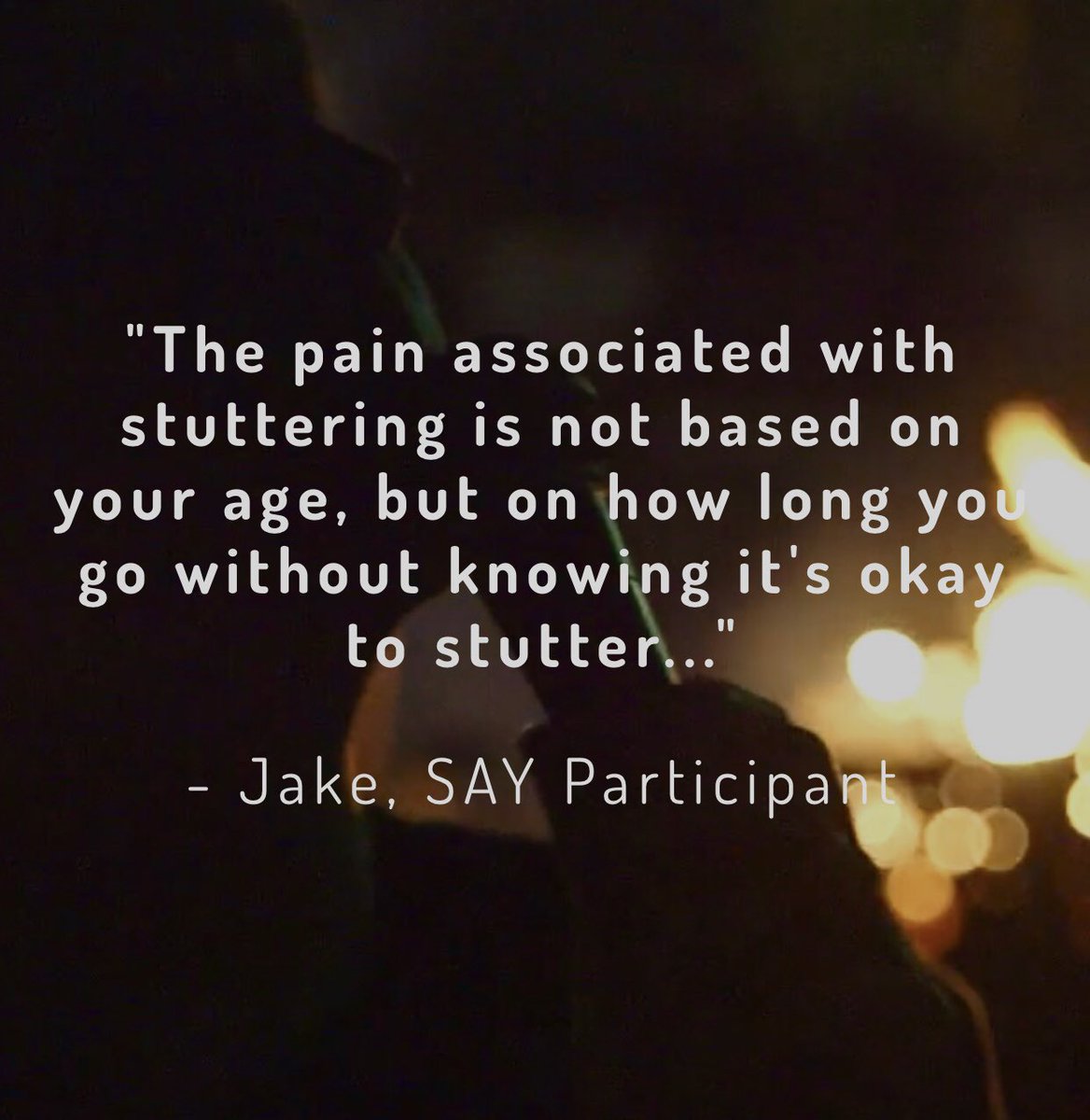 C_HernandezSLP's tweet photo. Wow! This is strong! #stuttering #itsokaytostutter #loveyourself #accepteachother https://t.co/z3RiwPOqNL