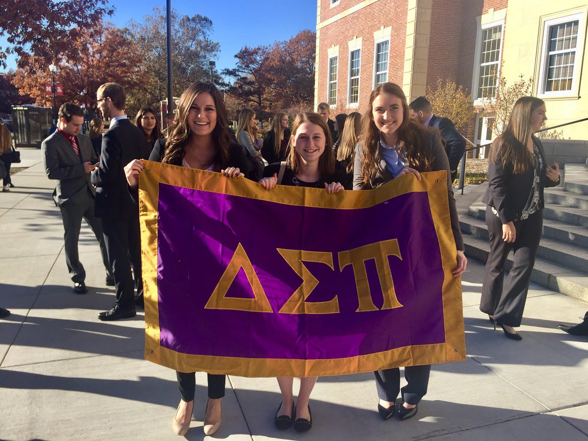 unldsp's tweet photo. Happy #GreekLetterDay! Here are just a few of our brothers standing proud with our letters! 💜💛 #NationalRitualWeek https://t.co/9V12iq6psI