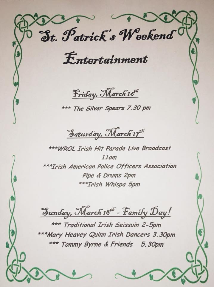 Get Your Irish UP! <a href="/SocialInBoston/">Social In Boston</a> @bosfoodanddrink <a href="/IrishEmigrant/">The Irish Emigrant</a> <a href="/irishnetboston/">Irish Network Boston</a> <a href="/WROLIRISH/">WROL IRISH 950AM</a>