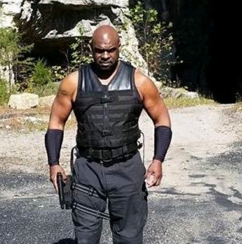ToyManShow's tweet photo. ** NEW ANNOUNCEMENT **
BISHOP STEVENS Actor - THE WALKING DEAD, EMPIRE, WCW-wrestler and several other roles will be ATTENDING ToyMan March 11th... #TWD #Empire #WCW #wrestling https://t.co/RLvfbvp0Tt