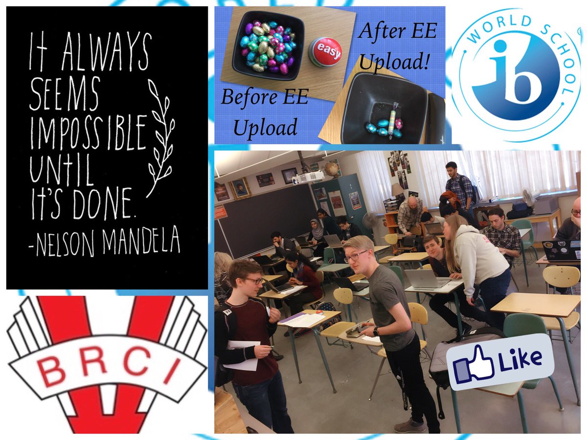 BuglassK's tweet photo. Congrats to @BRCSaskatoon @IB_DP 30 students on Extended Essay Upload Day! #EE #minithesis  #candybowlgotaworkout #milestones #4000words https://t.co/4JIWl6QXLB