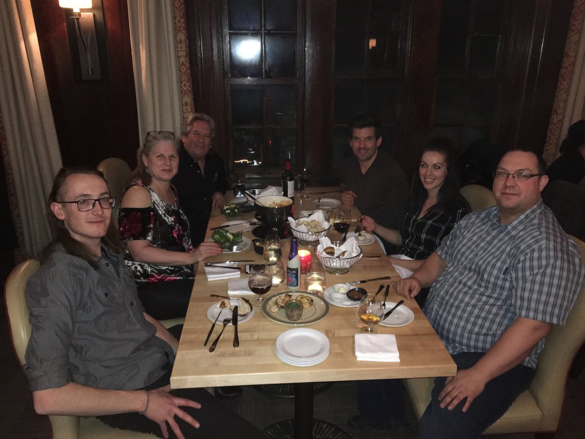 MaverickInspec1's tweet photo. Vielen dank, Maverick Inspection! Such a great meal at the Waldhaus. #Banff #IPEIA2018 - https://t.co/Wv5SOrkQ0O https://t.co/femXNyofSI