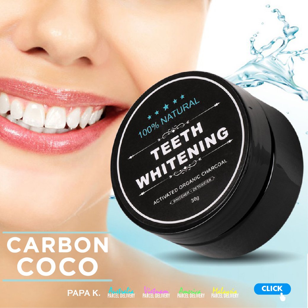 PAPA_K_Delivery's tweet image. Australia Carbon Coco organic natural whitening toothpaste powder, 50 %off on the official website
#CarbonCoco #Whitening #Tooth #Organic #AirFreight #AustraliaExpress #DiscountDelivery #DiscountOnlineShopping 
🇦🇺#Australia Carbon Coco
(Please link: goo.gl/TsGhEZ)