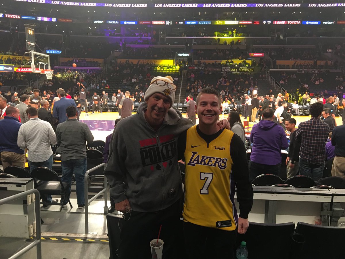 #atthelakersgame
