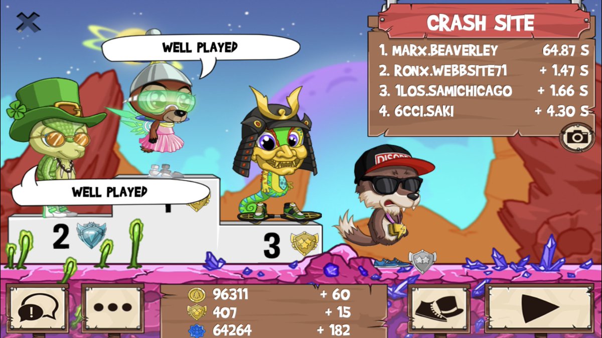 Beaverleyx's tweet photo. Having a blast on #FunRun2 #Marx Ronx #1Los #6cci https://t.co/FZXGd7zx51