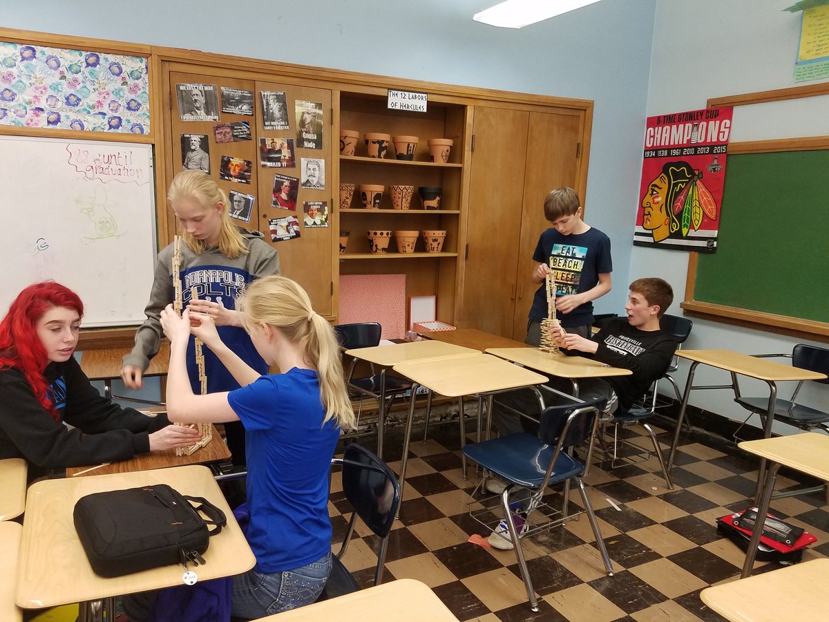 devin_cendejas's tweet photo. Had fun watching my kids build clothespins and popsicle stick towers! Saw some great problem solving and creativity- great brainstorming for their projects! #princespride #summitlearning @SummitPS https://t.co/d5Kt6L8BmQ