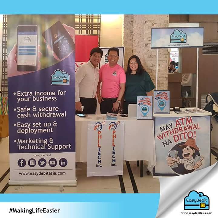 i2imatmph's tweet photo. EasyDebit & Philtech at the 2018 Rotary International District Convention @ L'Fisher Hotel, Bacolod City. Visit our booth and learn more about our product. See you there!
#EasyDebit #Philtech #MakingLifeEasier https://t.co/2UhQIEi3EL