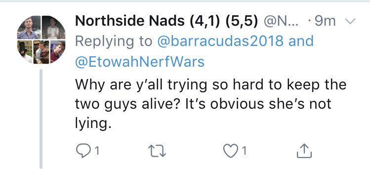 barracudas2018's tweet photo. There’s your proof @EtowahNerfWars https://t.co/h1RMPTGaHx
