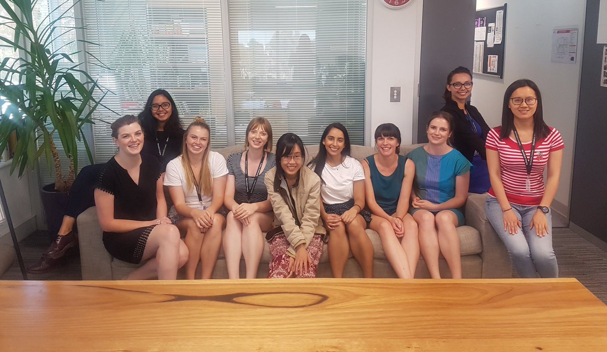 A few of our brilliant female researchers at BMH #InternationalWomensDay #PressforProgress #WomenInSTEM #AllTheBrainyLadies