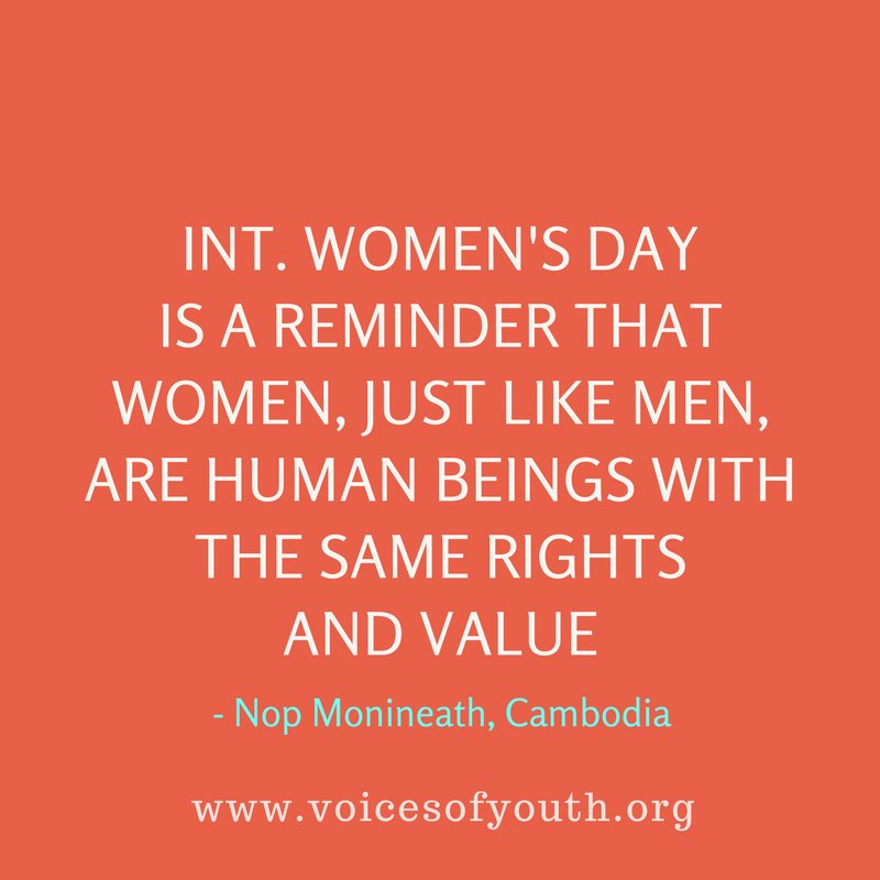 UNICEF (@unicef) on Twitter photo "I am a human being, who just happens to be a woman."
A must-read. Powerful blog from <a href="/voicesofyouth/">Voices of Youth</a> - our channel by youth, for youth. uni.cf/2oY1XQ7 #IWD2018 #ENDviolence "I am a human being, who just happens to be a woman."
A must-read. Powerful blog from <a href="/voicesofyouth/">Voices of Youth</a> - our channel by youth, for youth. uni.cf/2oY1XQ7 #IWD2018 #ENDviolence