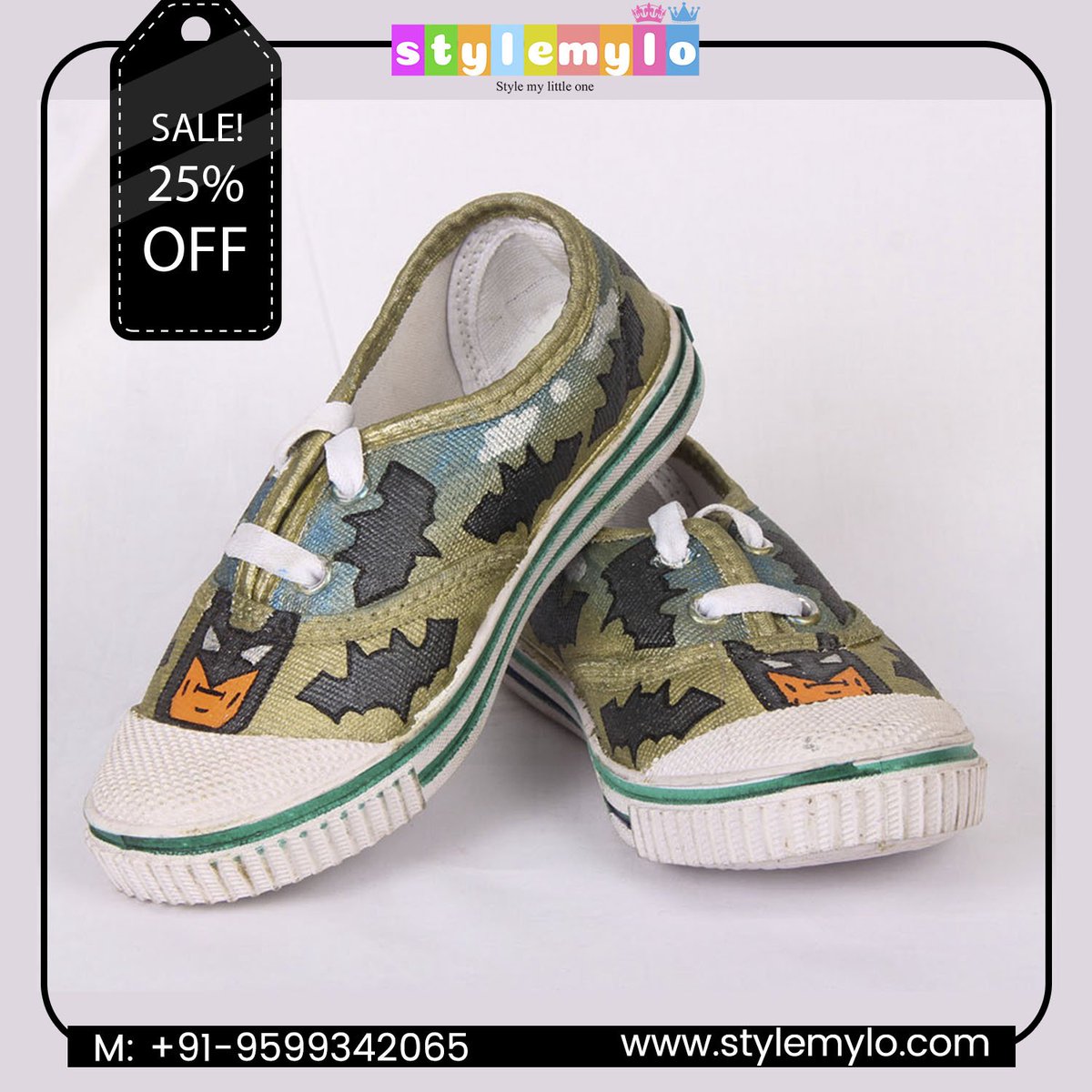 stylemylo's tweet photo. Grab designer dresses and hand painted shoes at Flat 25% Discount. It's a sale offer you can't miss.

Get the entire discounted range at : https://t.co/AE1hOeFuvF
Shop Now!

#stylemylo #onlineshoppingforkids #babyboys #babygirls #designer #kidsfashion #madeinindia #highquality https://t.co/c2Y03UdRJa