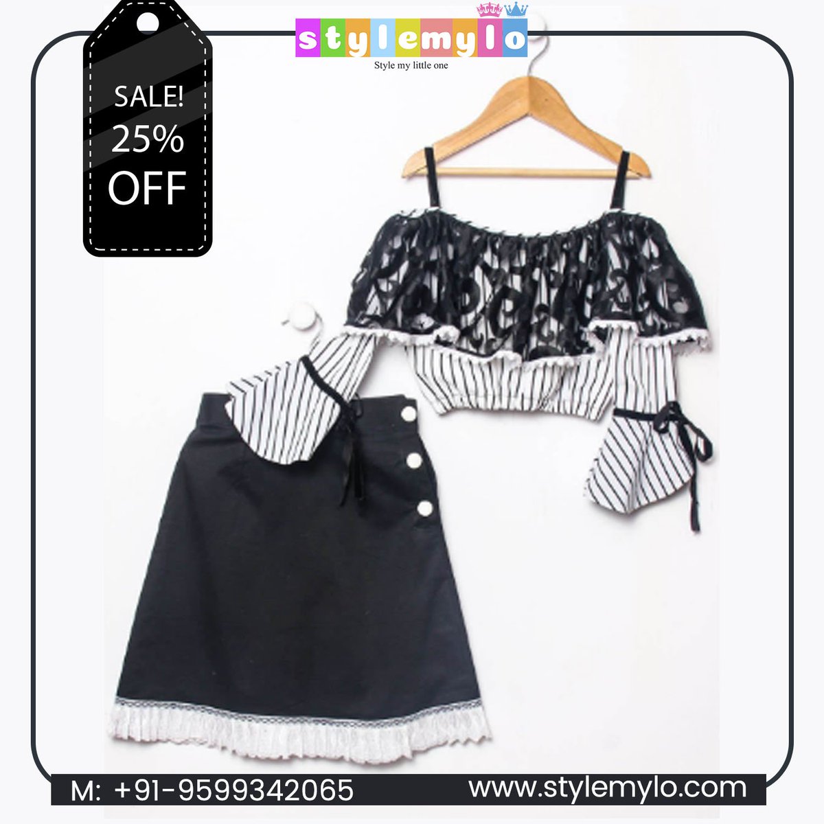 stylemylo's tweet photo. Grab designer dresses and hand painted shoes at Flat 25% Discount. It's a sale offer you can't miss.

Get the entire discounted range at : https://t.co/AE1hOeFuvF
Shop Now!

#stylemylo #onlineshoppingforkids #babyboys #babygirls #designer #kidsfashion #madeinindia #highquality https://t.co/c2Y03UdRJa