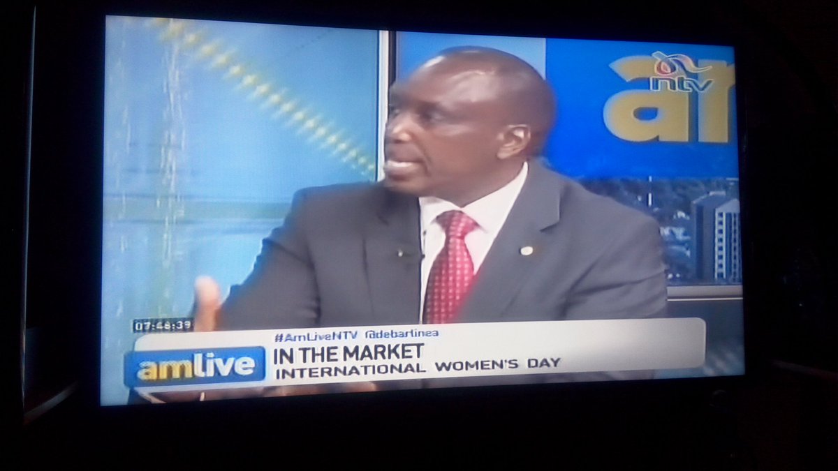 KIMKenya's tweet photo. Our Executive Director\CEO @MuriithiNdegwa on @ntvkenya right now. #LetWomenThrive https://t.co/xb6Mtpi2CT